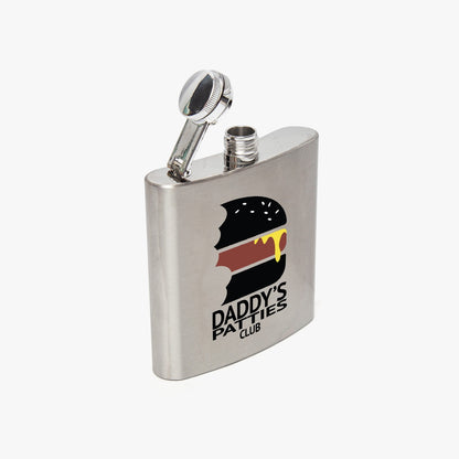 Daddy's Patties Stainless Steel Hip Flask