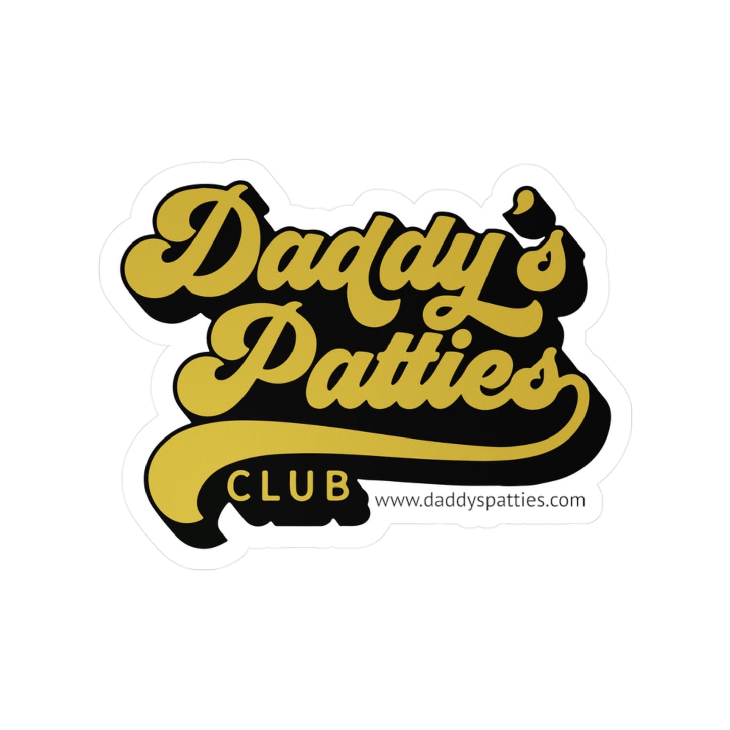 Daddy's Patties 2 Kiss-Cut Vinyl Decals