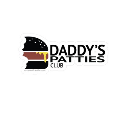 Daddy's Patties Kiss-Cut Vinyl Decals