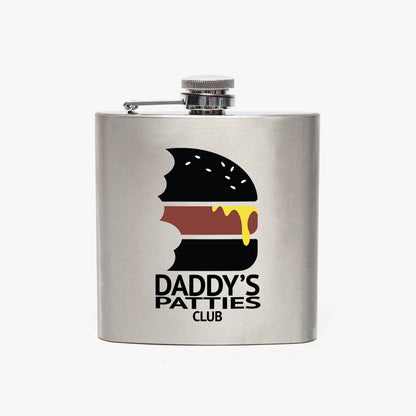 Daddy's Patties Stainless Steel Hip Flask